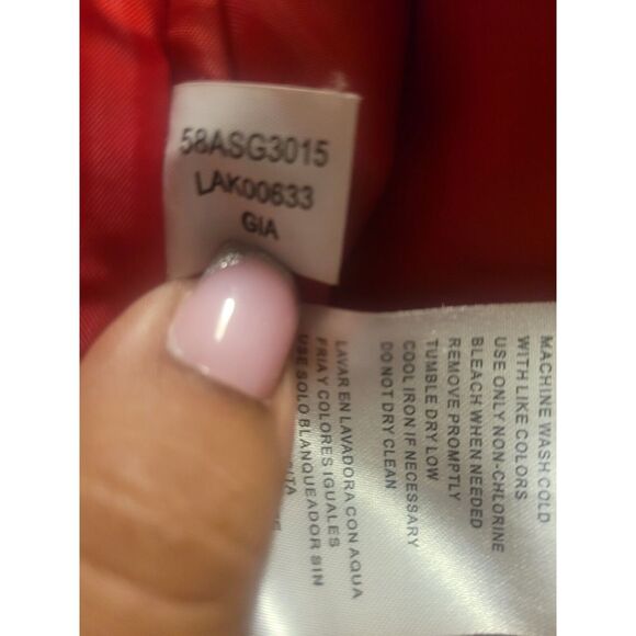 Vintage Rear NFL Giants XXL Hooded Puffer Mens Jacket - Picture 5 of 6